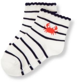 Janie and Jack Crab Stripe Sock