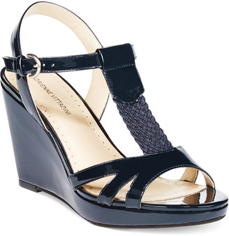 Adrienne Vittadini Clovis Wedge Sandals