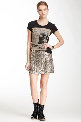 Love Moschino Sequin A-Line Mini Skirt