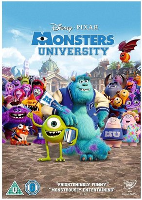 Disney Monsters University DVD