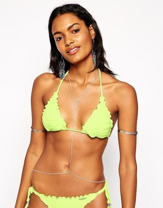 Seafolly Shimmer Triangle Bikini Top
