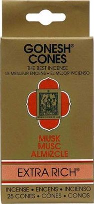 Cone Incense-Gonesh Musk