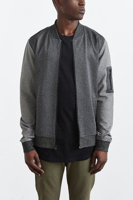 Urban Outfitters The Narrows Colorblocked Bomber Jacket
