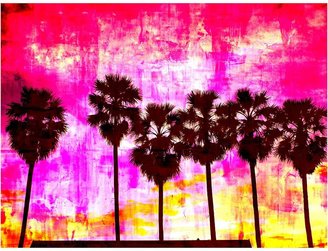 Palm Valley Palm Valley Dusk Canvas Print, 60x80cm