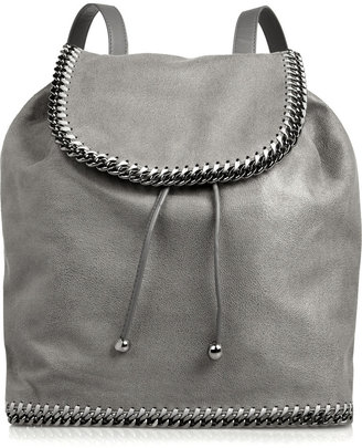 Stella McCartney The Falabella faux brushed-leather backpack