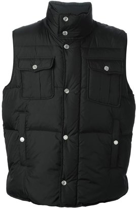 DSquared 1090 DSQUARED2 sleeveless padded jacket