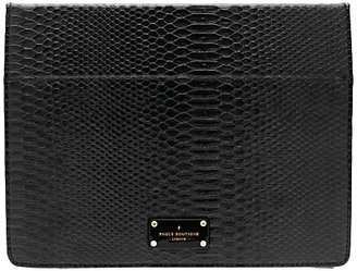 Paul's Boutique 7904 Paul's Boutique Betsy Snakeskin Folio Case for 2nd, 3rd & 4th Generation iPad, Black