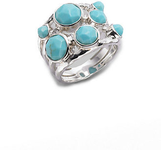 Ippolita Turquoise & Sterling Silver Constellation Ring