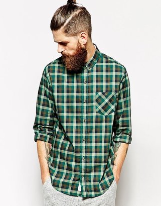Timberland Shirt with Allendale Check - Green 1