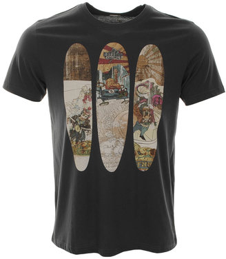 Paul Smith Surfboards T Shirt Navy