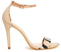 Ted Baker Saffia Nude Exotic Barely There Sandals