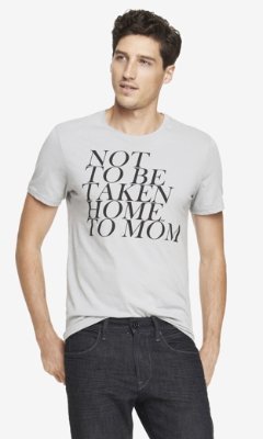 Express Graphic Tee - Home To Mom