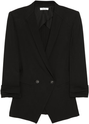 Helmut Lang Silica double-breasted crepe blazer