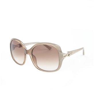 Valentino sand bow detail square sunglasses