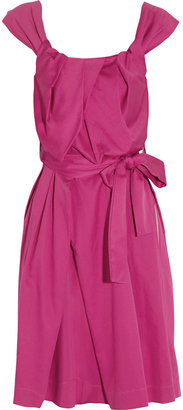 Vivienne Westwood Liberty ruched cotton dress