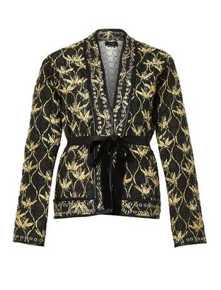 Isabel Marant Oma quilted silk-shantung jacket