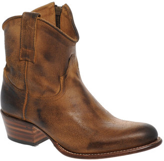 Frye Deborah Short Mid-Heel Western Boots