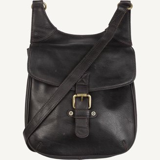 Fat Face Oiled Leather Cross Body Bag