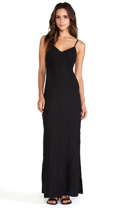 So Low SOLOW Loop Back Maxi Dress