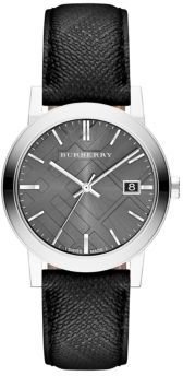Burberry Checked Stainless Steel Watch
