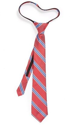 Nordstrom Stripe Zip Tie (Big Boys)