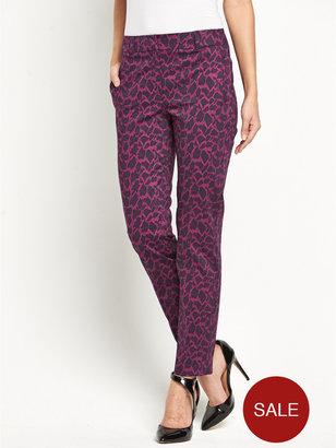 South Cotton Sateen Slim Trousers