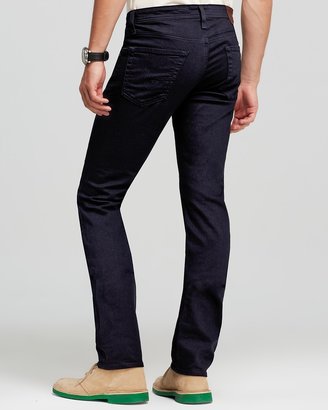 AG Adriano Goldschmied Jeans - Matchbox Slim Straight Fit in Night Eclipse Black