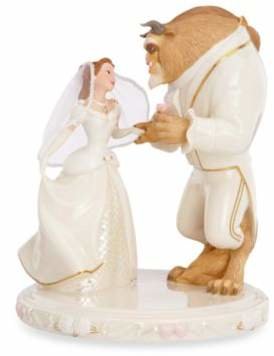 Lenox Disney Belle's Wedding Dreams Cake Topper