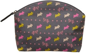 Radley Dog and spot grey small cosmetic bag