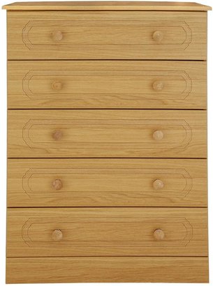 Consort Furniture Limited Hudson Ready Assembled 5-drawer Chest