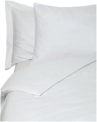 Hotel Collection Luxury 500 thread count single flat sheet pair white