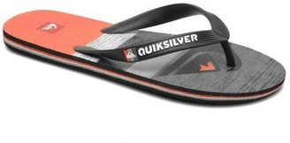 Quiksilver Men's Molokai Slater Flip Flops in Grey