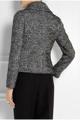 Dolce & Gabbana Crystal-embellished bouclé-tweed jacket
