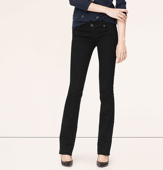 LOFT Tall Modern Boot Cut Jeans in Black