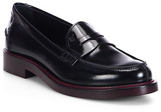 Tod's Patent Leather Loafers