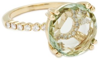 Suzanne Kalan Vitrine" Green Amethyst Ring