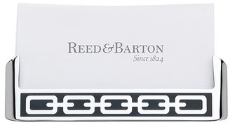 Reed & Barton Silver Links Business Card Holder