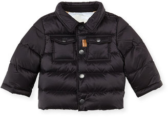 Burberry Nylon Puffer Coat, Black, 3M-2Y