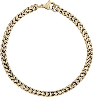Lynx Ion-Plated Stainless Steel Foxtail Chain Bracelet - 9-in.