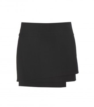Helmut Lang Layered Crepe Skirt