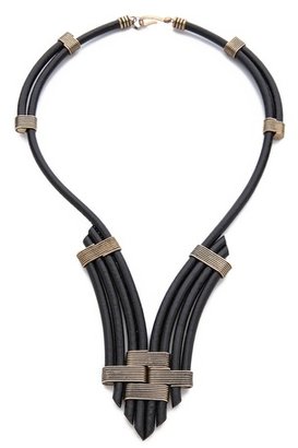 Rebecca Minkoff Leather Cord Necklace