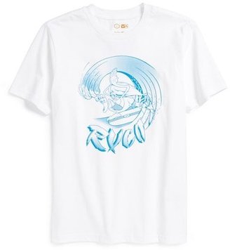 RVCA 'Wave' Screenprint T-Shirt (Big Boys)