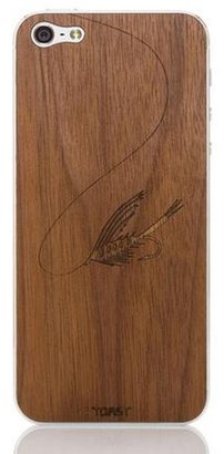Toast Fly Fishing iPhone 5 Cover - Walnut