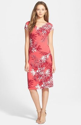 Tommy Bahama 'Palms Ashade' Print Front Wrap Dress