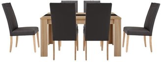 Joanna Table and 6 New Opus Chairs