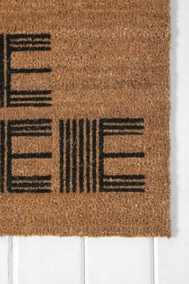 Urban Outfitters Allover Be Free Door Mat