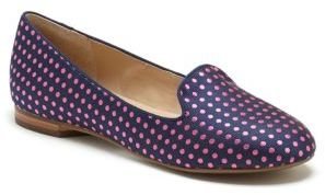 Arturo Chiang Beatrixx Dotted Hair Calf Loafers