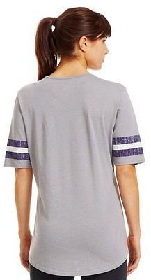 Under Armour Women's Legacy Northwestern Sleeve Stripe T-Shirt