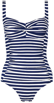 Marks and Spencer M&s Collection Longer Length Striped Swimsuit