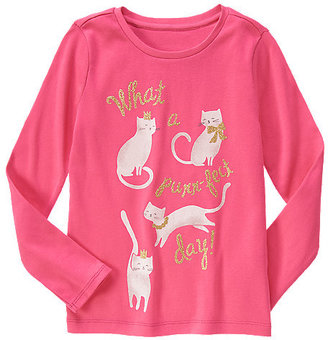Gymboree Purr-fect Day Long Sleeve Tee